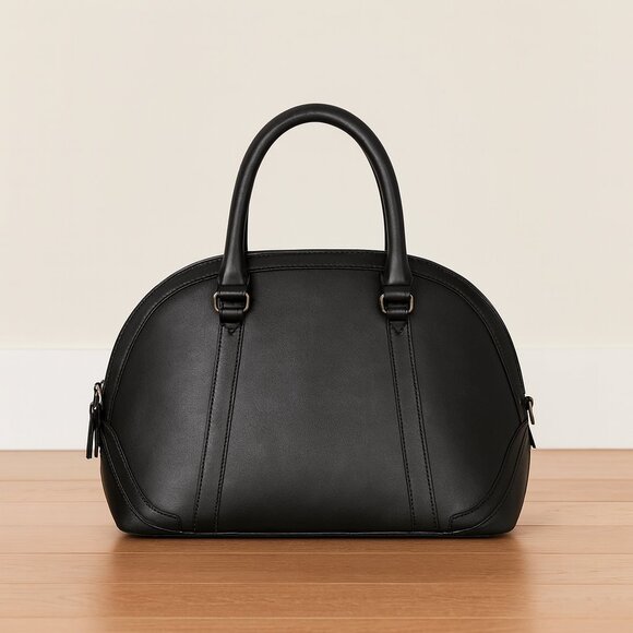DANIER | Black Leather Purse - Authentic Real Leather - Picture 1 of 8